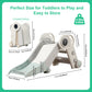 Completely Foldable Freestanding Slide for Toddlers Indoor Activities