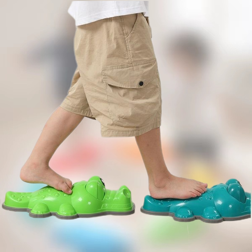 Stackable Balance Stepping Stone Training Set of Sensory Toy for Toddlers Entertainment and Exercise, Play “the floor is lava” Game, Kids Fitness Sensory Equipment for Gross Motor